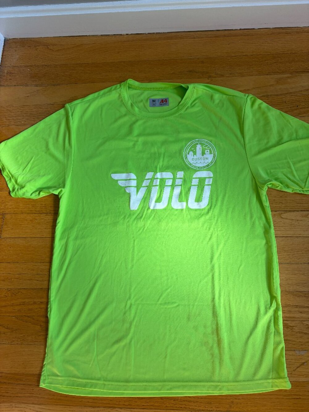 Lime Green Volo Boston T-Shirt - M